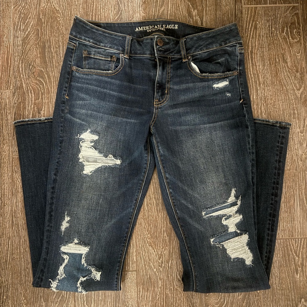 American Eagle Outfitters Women's Distressed jeans - stretch x